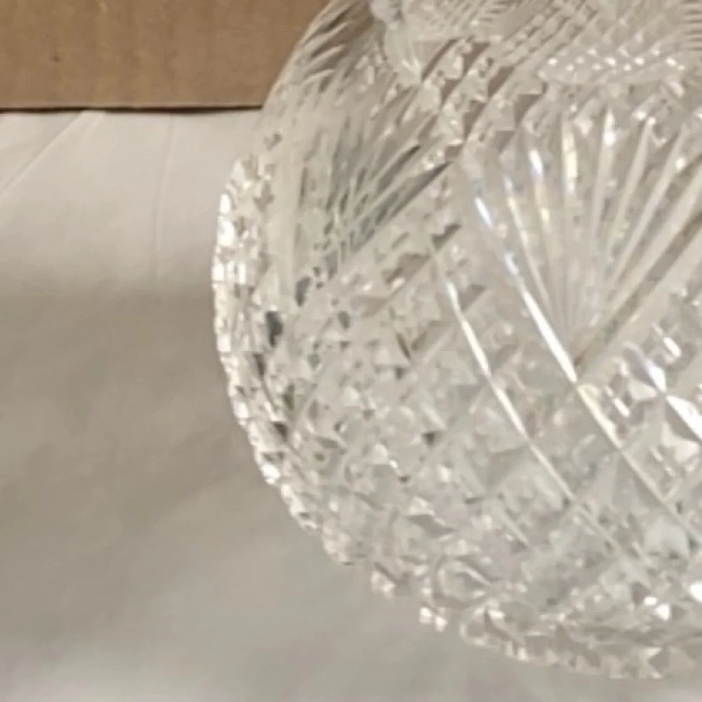 American Brilliant Carafe Strawberry Diamonds